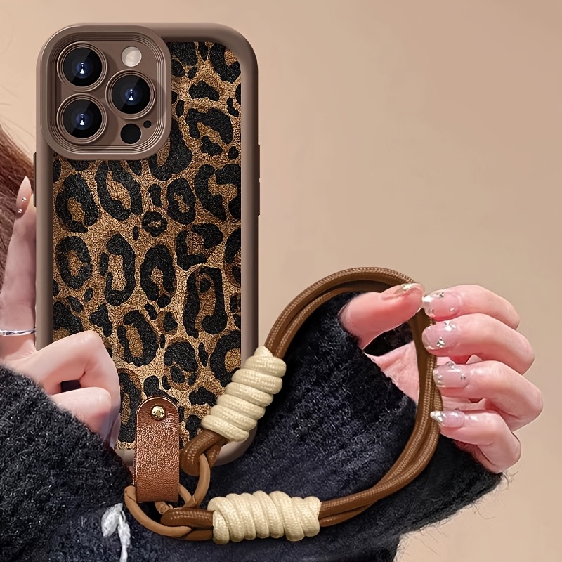 Wrist Strap Leopard Print  Pho – обзор и цена Phone Cases With Loop