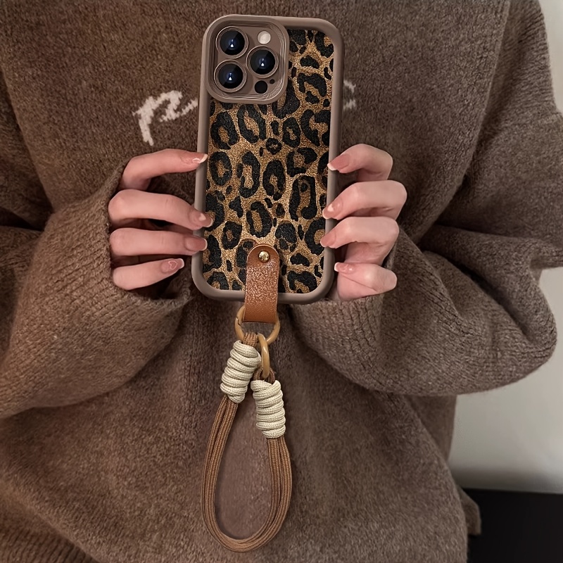 Wrist Strap Leopard Print  Pho – обзор и цена Phone Cases With Loop