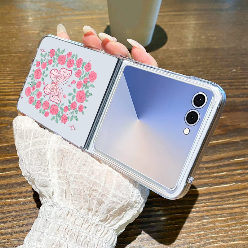 Pink Flowers Pattern Phone Cas – обзор и цена Phone Cases Z Fold 7