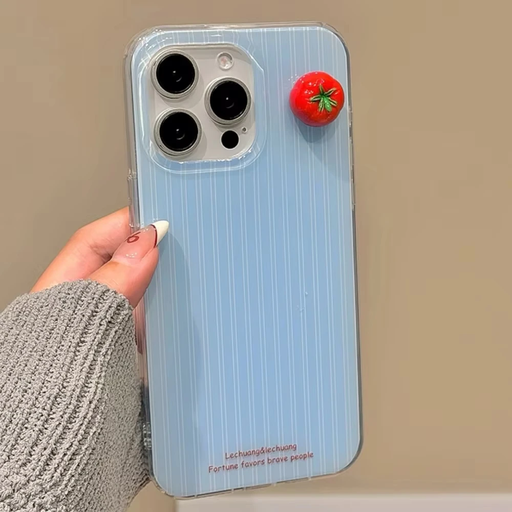 Cute Blue Stripe Funny Stereos – обзор и цена Phone Cases Y2K