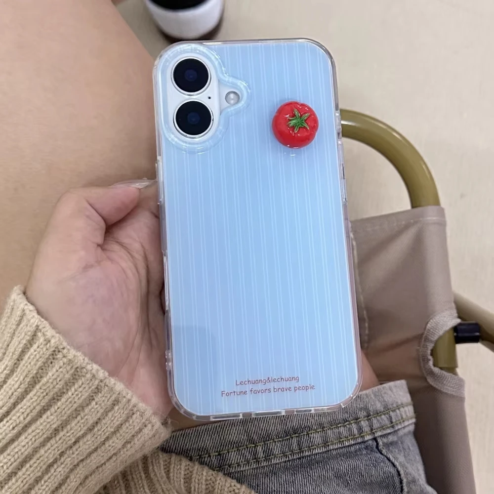 Cute Blue Stripe Funny Stereos – обзор и цена Phone Cases Y2K