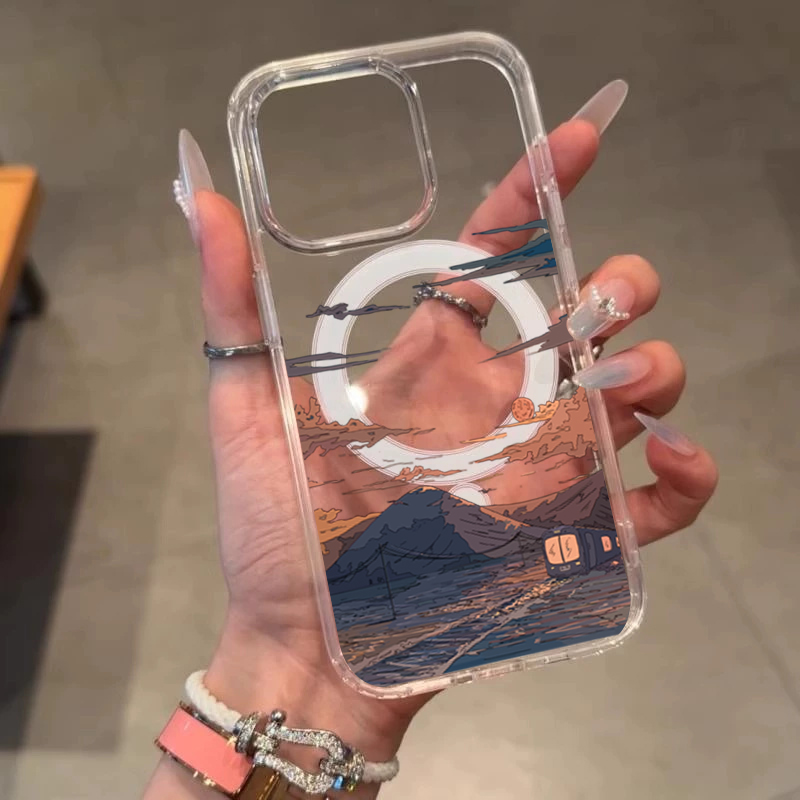 Sunset Pattern Fashion Phone C – обзор и цена Phone Cases Xs Max