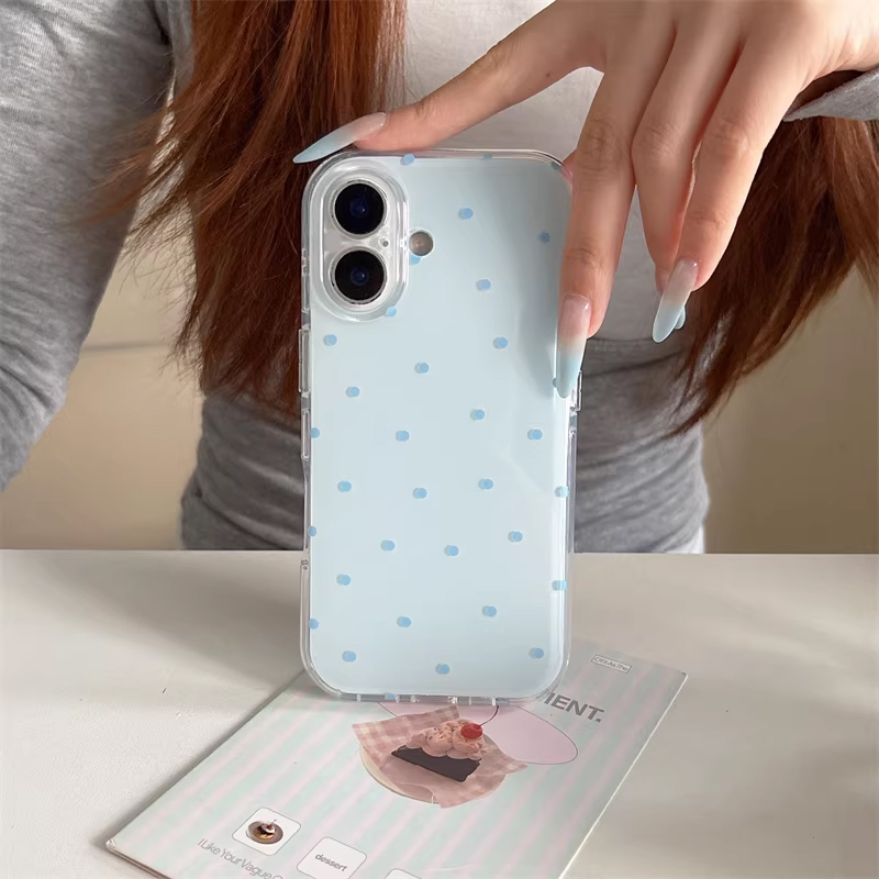 Korean Ins Girl Simple Blue Pi – обзор и цена Phone Cases Y2K