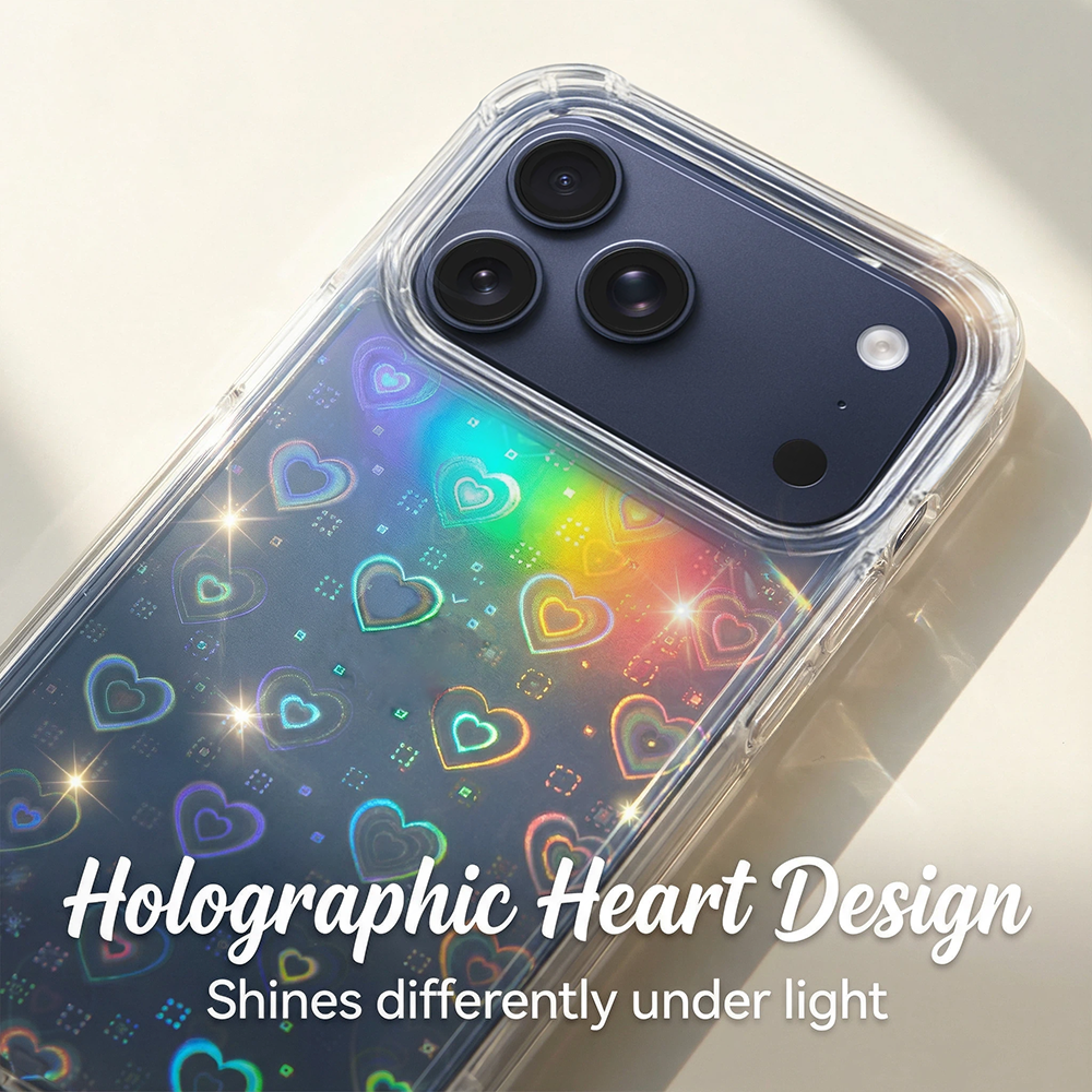 Heart-shaped Gradient Design.  – обзор и цена Gradient Color Case