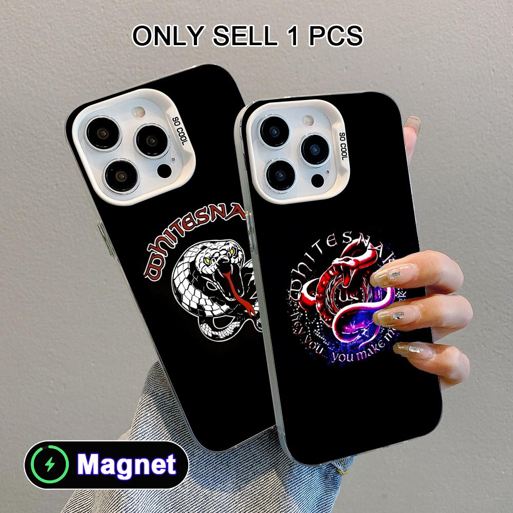 Fashion White Snake Phone Case – обзор и цена Phone Cases With Magnet