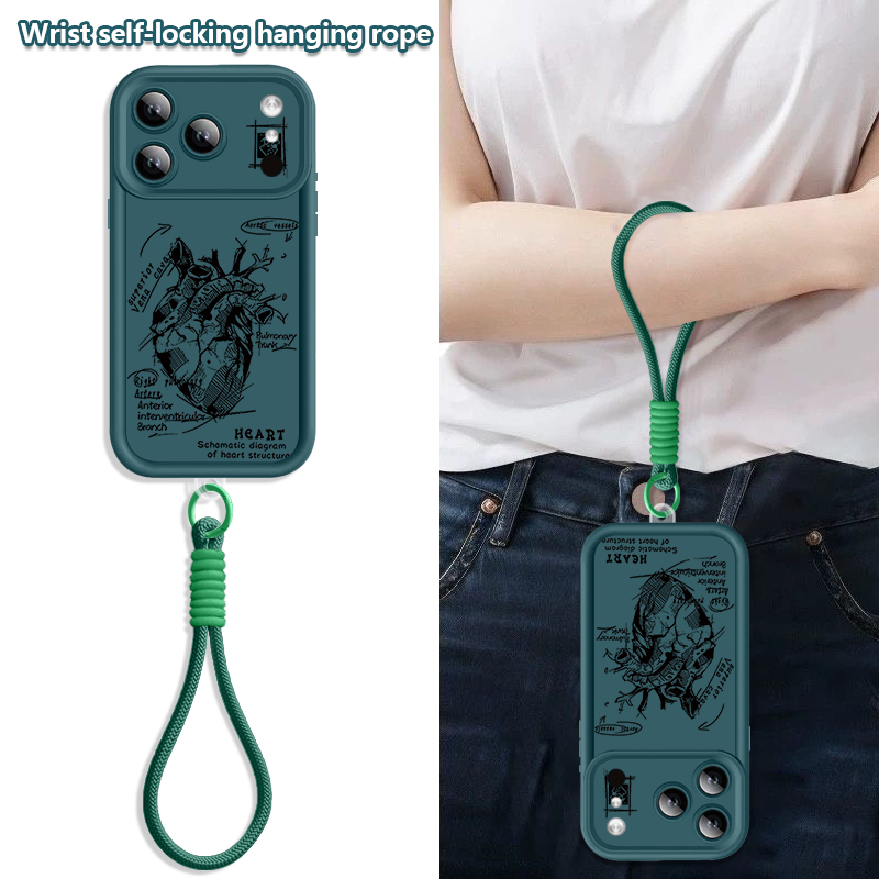Creative Heart Model Pattern L – обзор и цена Phone Cases With Loop