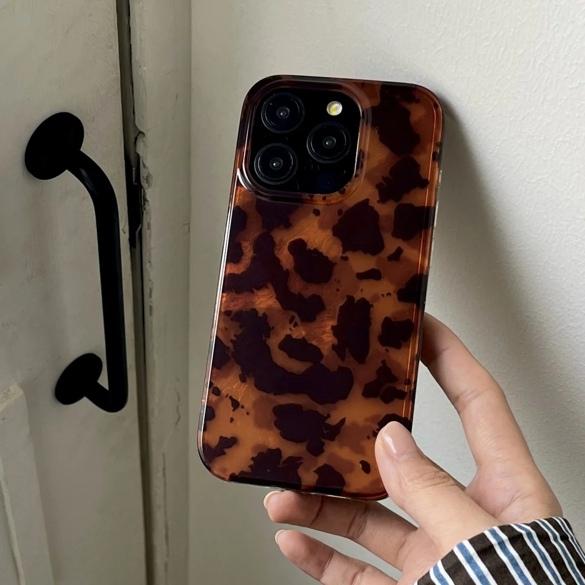 Retro Amber Texture Laser Phon – обзор и цена Phone Cases Leopard Print