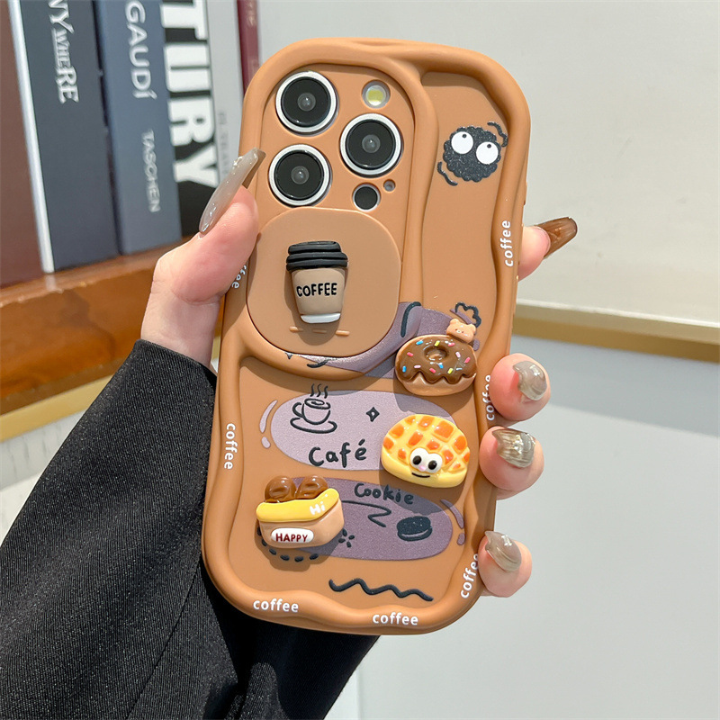 3D Cartoon Bread With Wrist St – обзор и цена Phone Cases With Loop