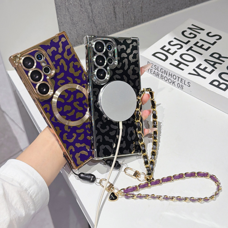 New leopard print magnetic Mag – обзор и цена Phone Cases With Loop