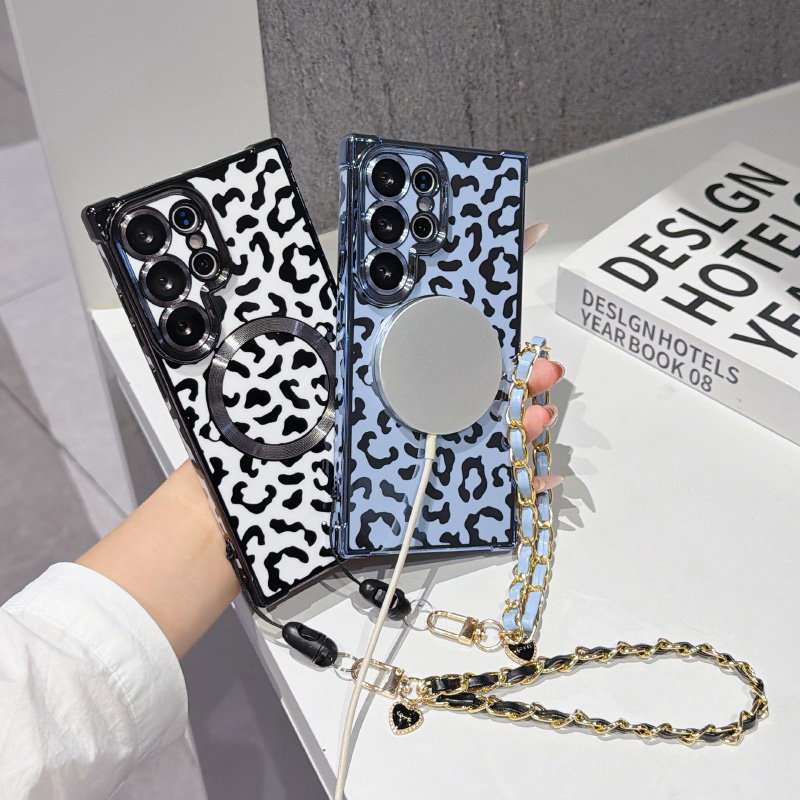 New leopard print magnetic Mag – обзор и цена Phone Cases With Loop