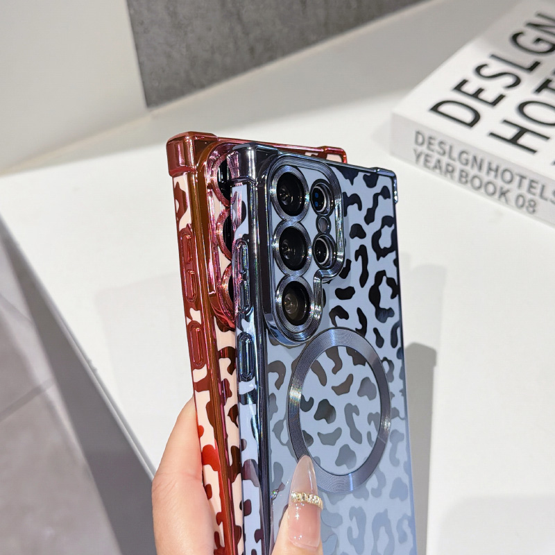 New leopard print magnetic Mag – обзор и цена Phone Cases With Loop