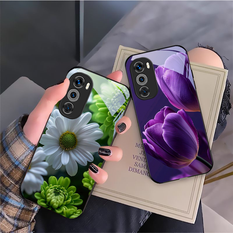 Purple tulip pattern For Motor – обзор и цена Phone Cases Purple