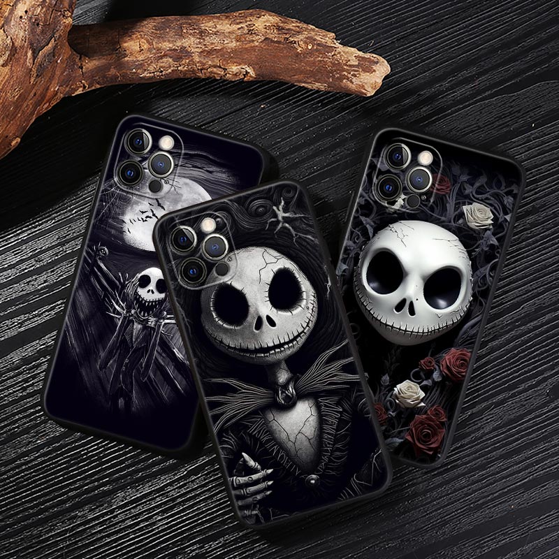 Jack Skellington Black Art Dis – обзор и цена Phone Cases Art
