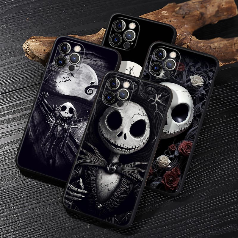 Jack Skellington Black Art Dis – обзор и цена Phone Cases Art