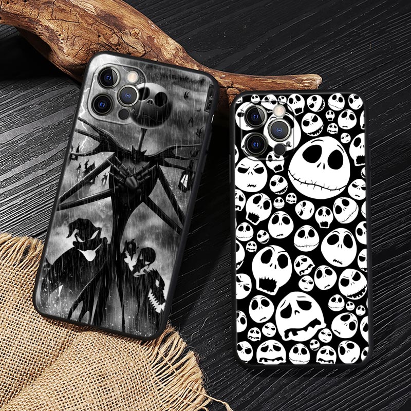 Jack Skellington Black Art Dis – обзор и цена Phone Cases Art