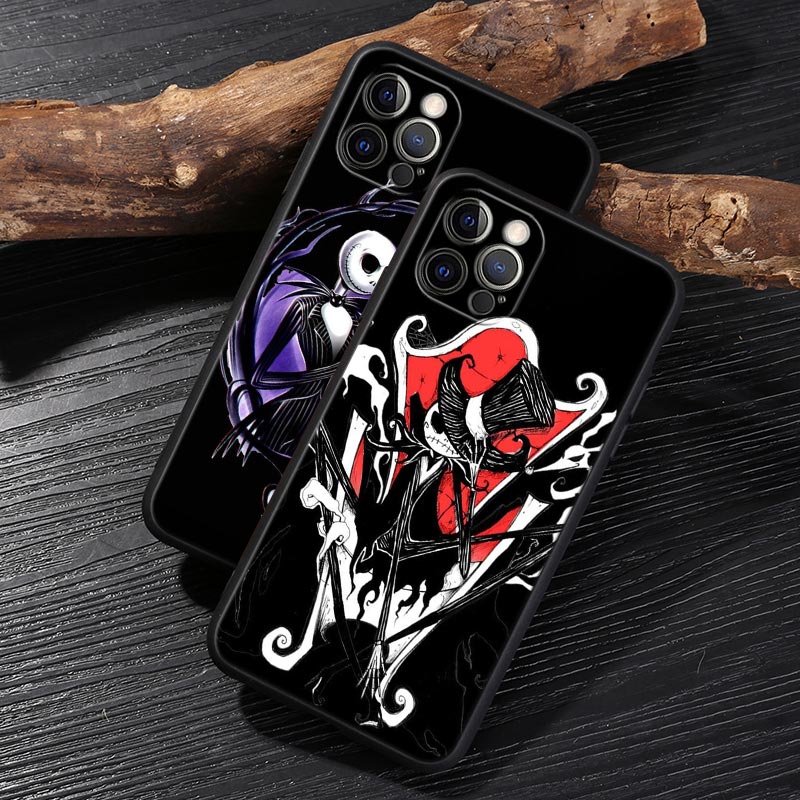 Jack Skellington Black Art Dis – обзор и цена Phone Cases Art