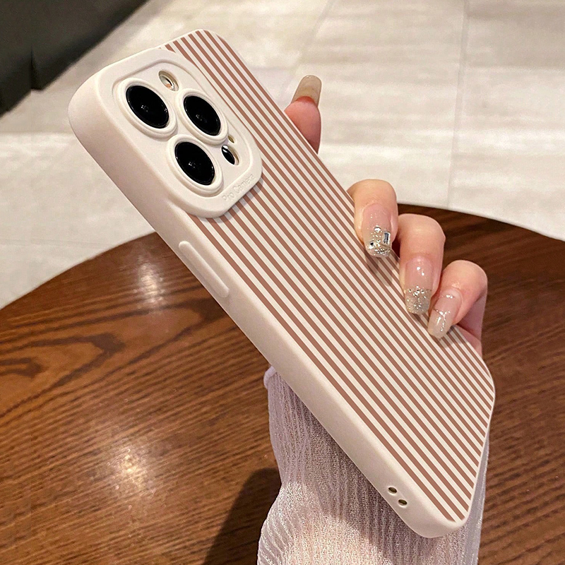 Pink Striped Painted Anti-Drop – обзор и цена Phone Cases Xs Iphone