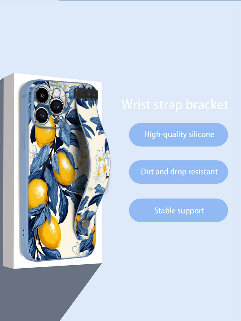 Fruit Lemon Colorful Star Flow – обзор и цена Phone Cases With Loop