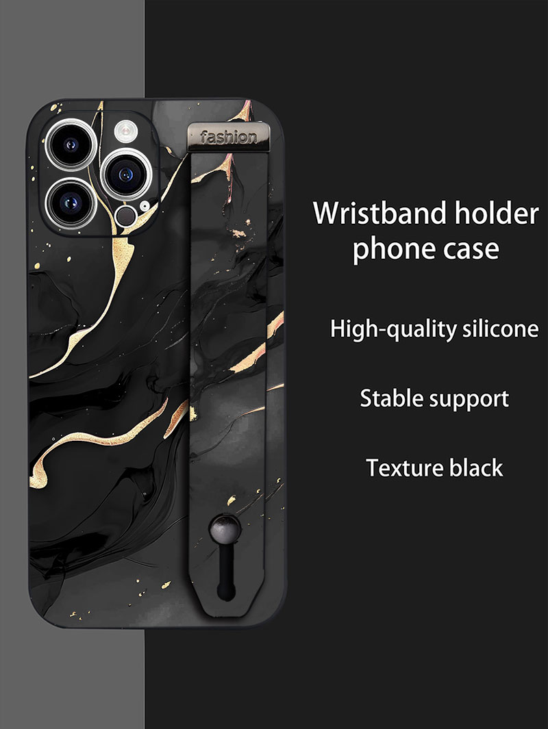 Luxury Liquid Silicone Marble  – обзор и цена Phone Cases With Loop