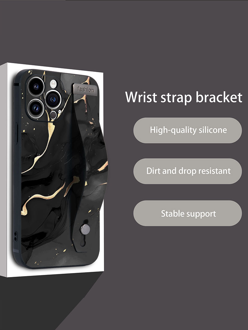 Luxury Liquid Silicone Marble  – обзор и цена Phone Cases With Loop