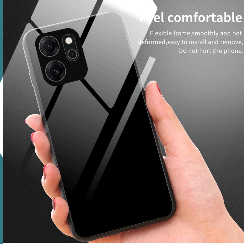 Hard Tempered Glass Case For R – обзор и цена Gradient Color Case
