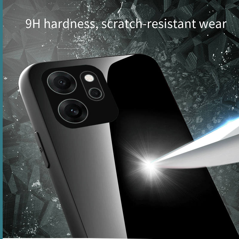 Hard Tempered Glass Case For R – обзор и цена Gradient Color Case